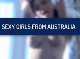 مثير في سن المراهقة الاسترالي يخرج من السرخس لا يعرف عن قرب الكاميرا.